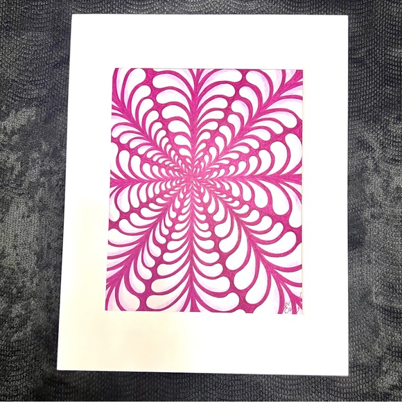 NEW ORIGINAL SIGNED ARTWORK INK DRAWING ON PAPER - Picture 3 of 8